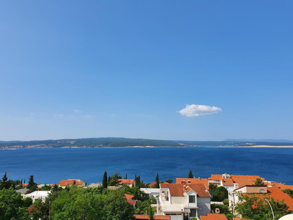 Breathtaking Seaview App Barac On Separated Floor Crikvenica Exteriér fotografie